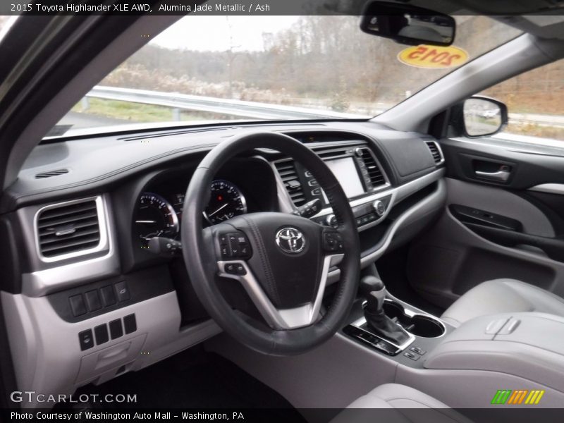 Alumina Jade Metallic / Ash 2015 Toyota Highlander XLE AWD