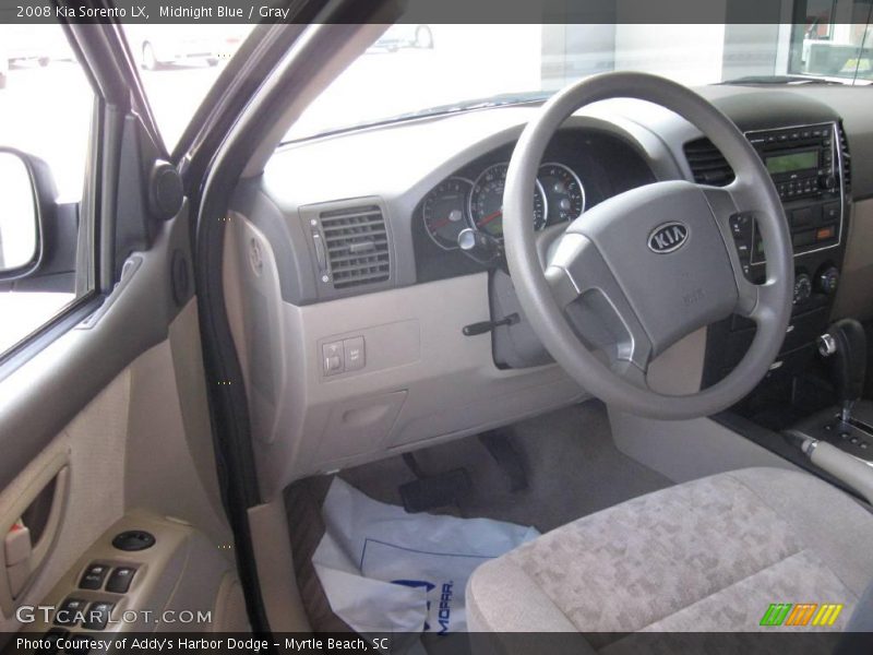 Midnight Blue / Gray 2008 Kia Sorento LX