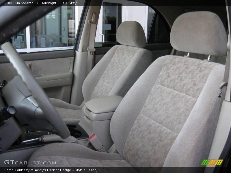 Midnight Blue / Gray 2008 Kia Sorento LX