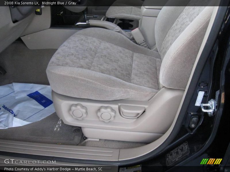 Midnight Blue / Gray 2008 Kia Sorento LX