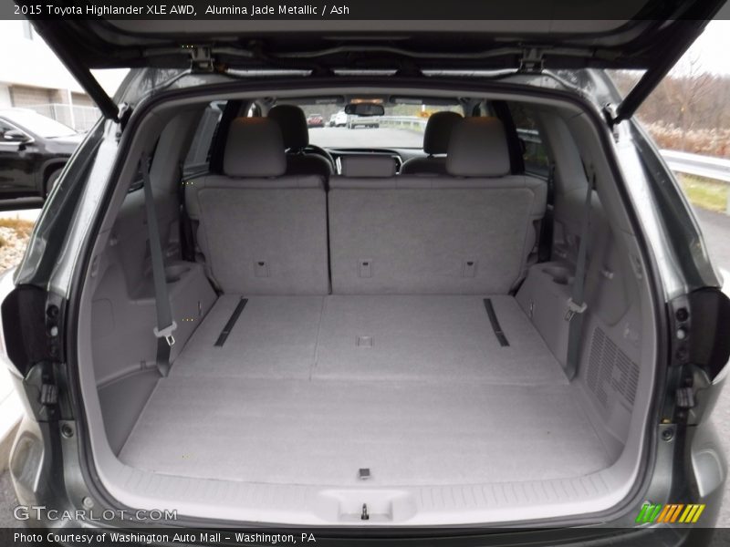 Alumina Jade Metallic / Ash 2015 Toyota Highlander XLE AWD
