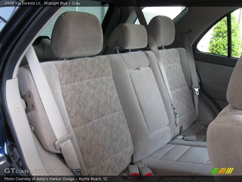 Midnight Blue / Gray 2008 Kia Sorento LX