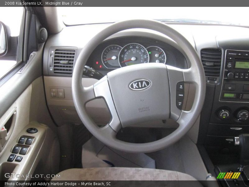 Midnight Blue / Gray 2008 Kia Sorento LX