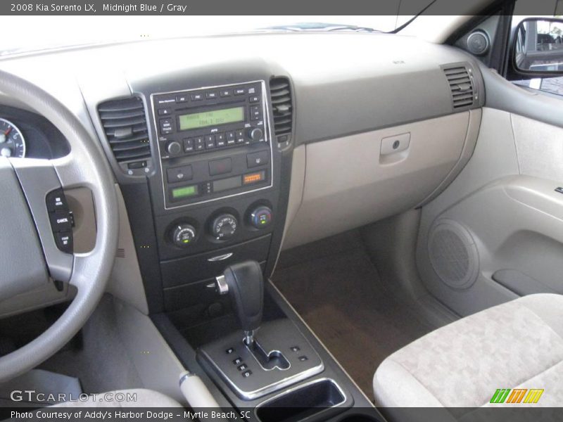 Midnight Blue / Gray 2008 Kia Sorento LX