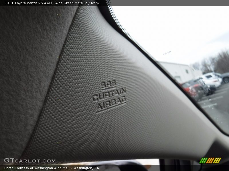 Aloe Green Metallic / Ivory 2011 Toyota Venza V6 AWD