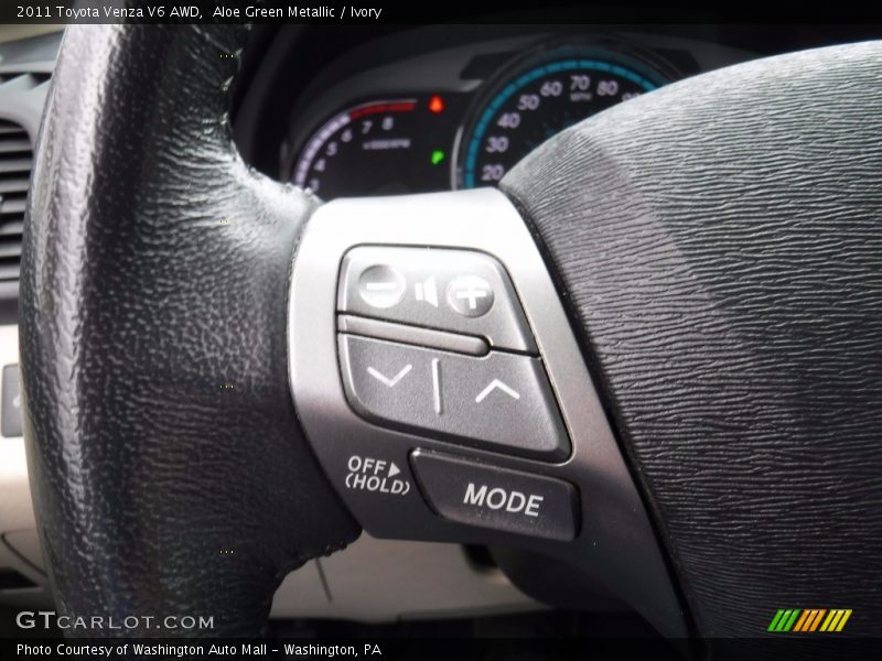 Aloe Green Metallic / Ivory 2011 Toyota Venza V6 AWD