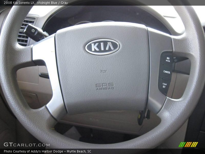 Midnight Blue / Gray 2008 Kia Sorento LX