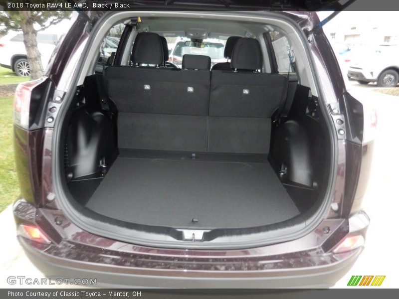 Black / Black 2018 Toyota RAV4 LE AWD