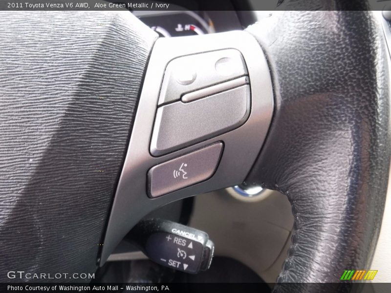 Aloe Green Metallic / Ivory 2011 Toyota Venza V6 AWD