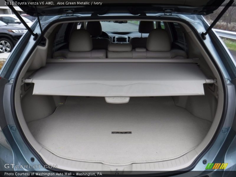Aloe Green Metallic / Ivory 2011 Toyota Venza V6 AWD