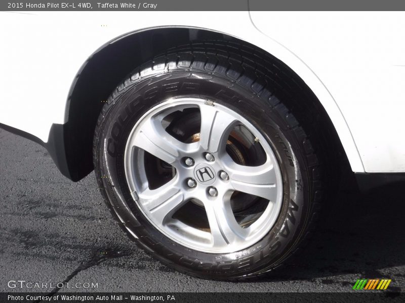 Taffeta White / Gray 2015 Honda Pilot EX-L 4WD