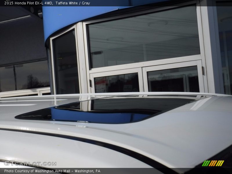 Taffeta White / Gray 2015 Honda Pilot EX-L 4WD