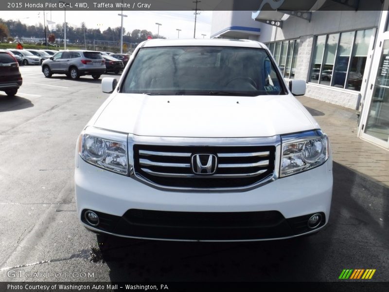 Taffeta White / Gray 2015 Honda Pilot EX-L 4WD