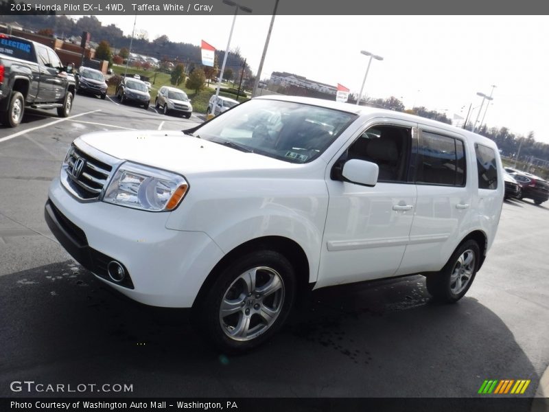 Taffeta White / Gray 2015 Honda Pilot EX-L 4WD