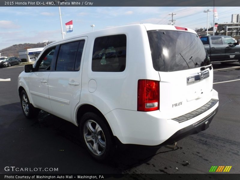 Taffeta White / Gray 2015 Honda Pilot EX-L 4WD