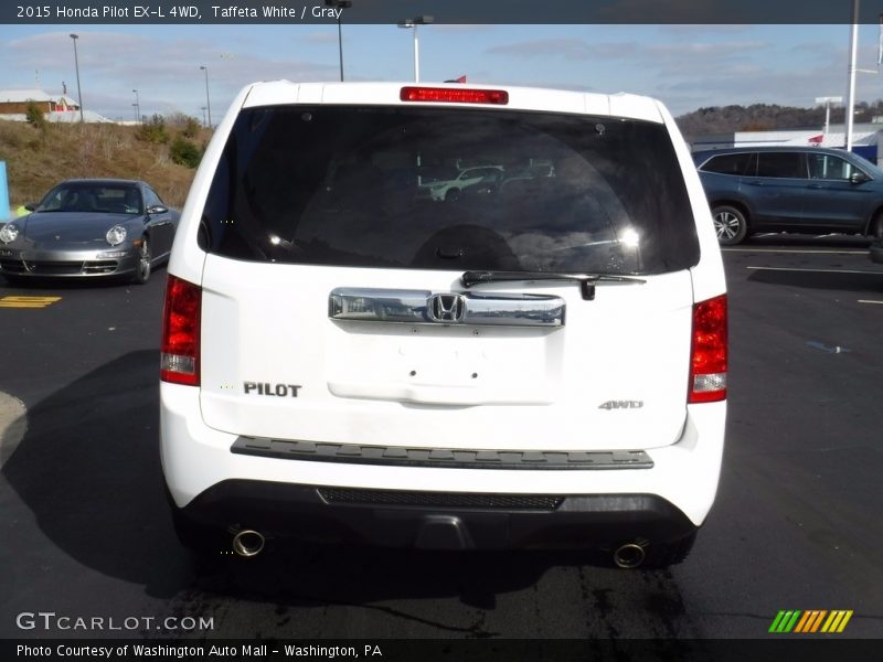 Taffeta White / Gray 2015 Honda Pilot EX-L 4WD