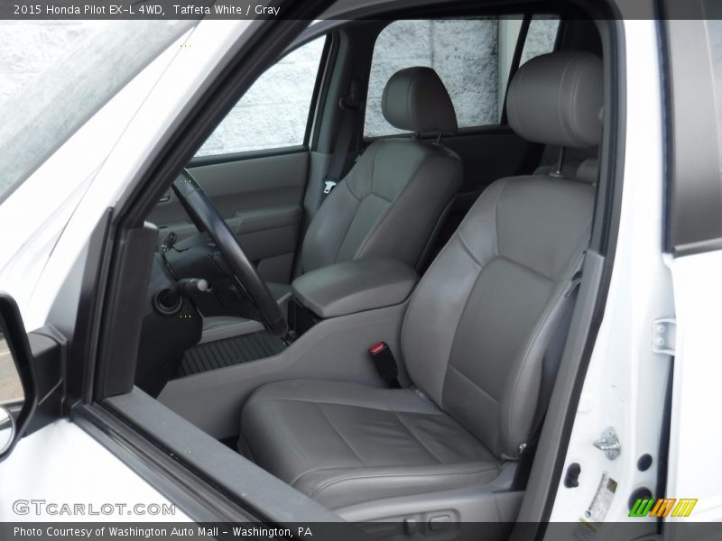 Taffeta White / Gray 2015 Honda Pilot EX-L 4WD