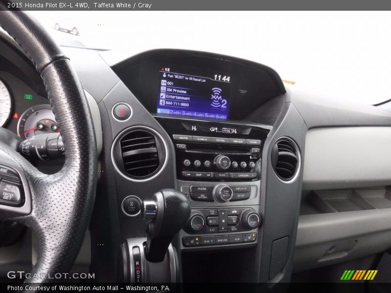 Taffeta White / Gray 2015 Honda Pilot EX-L 4WD