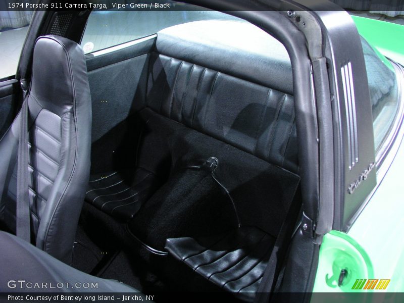 Rear Seat of 1974 911 Carrera Targa