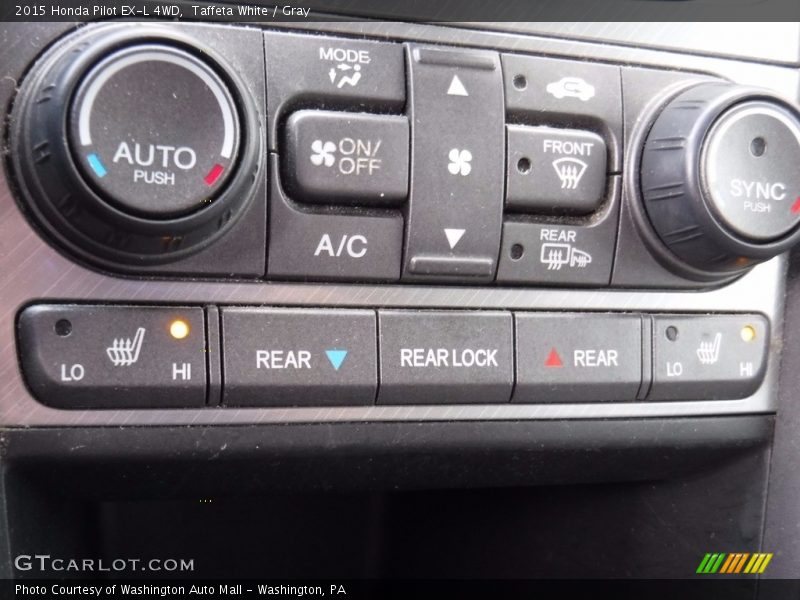 Taffeta White / Gray 2015 Honda Pilot EX-L 4WD