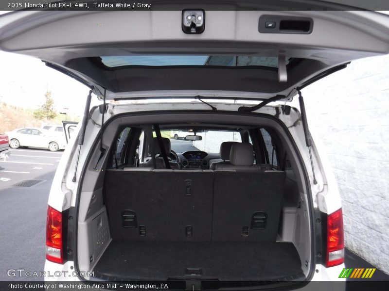 Taffeta White / Gray 2015 Honda Pilot EX-L 4WD