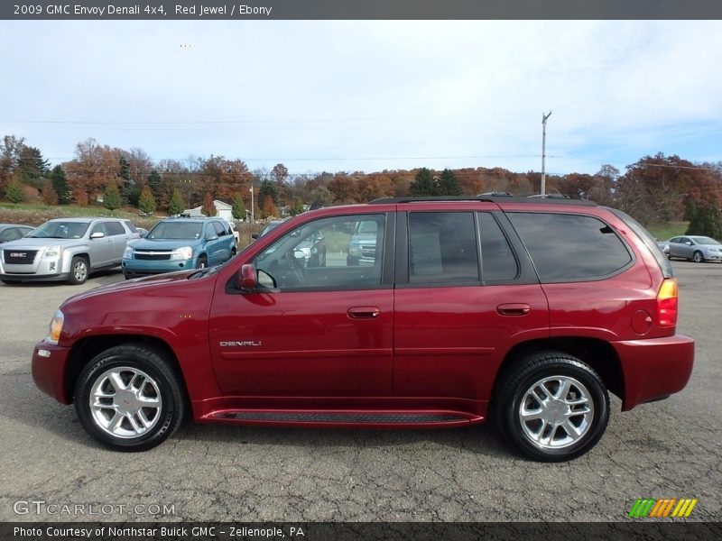 Red Jewel / Ebony 2009 GMC Envoy Denali 4x4