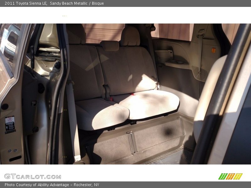 Sandy Beach Metallic / Bisque 2011 Toyota Sienna LE