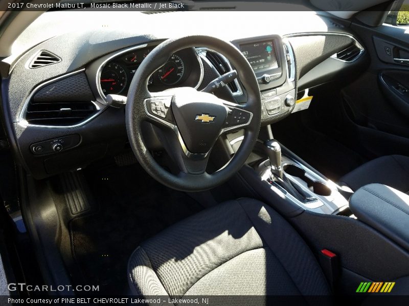 Mosaic Black Metallic / Jet Black 2017 Chevrolet Malibu LT