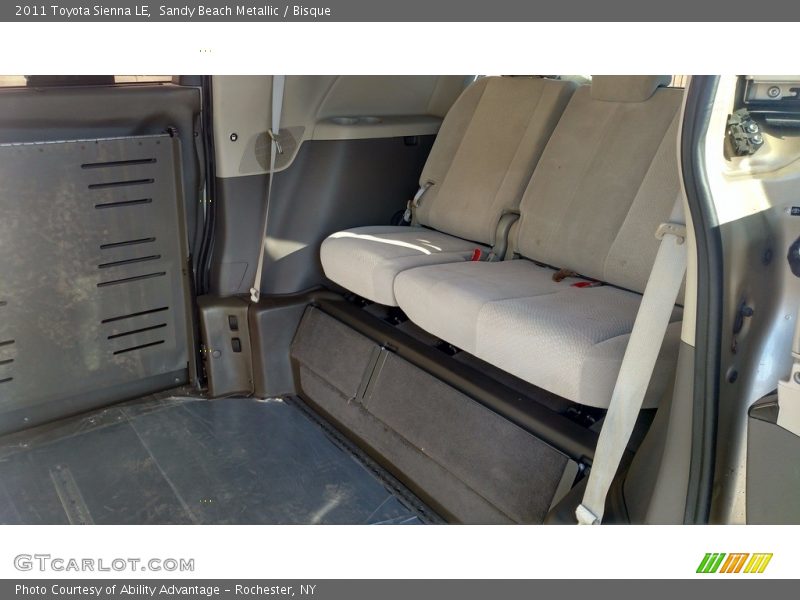 Sandy Beach Metallic / Bisque 2011 Toyota Sienna LE