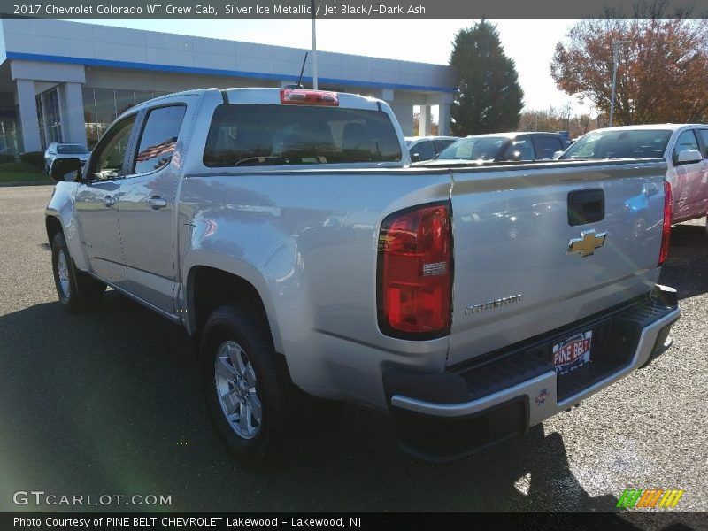 Silver Ice Metallic / Jet Black/­Dark Ash 2017 Chevrolet Colorado WT Crew Cab