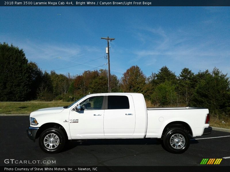  2018 3500 Laramie Mega Cab 4x4 Bright White