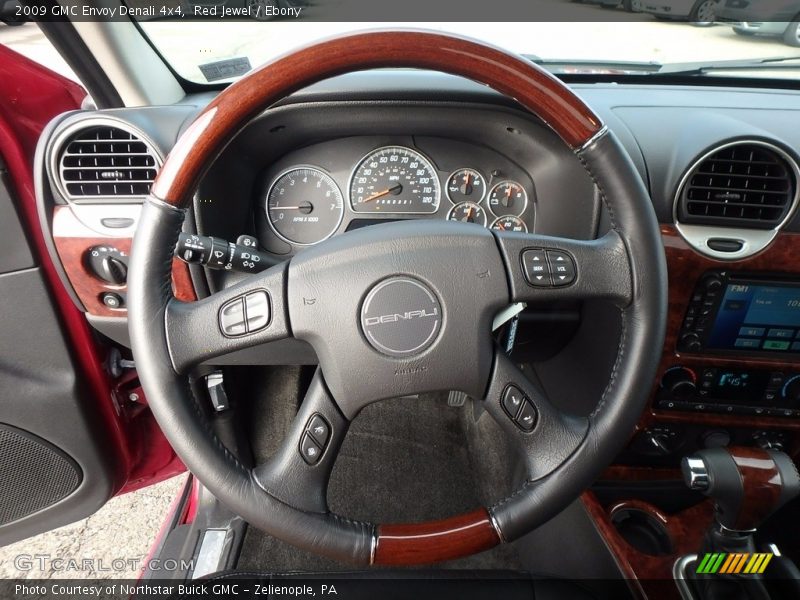 Red Jewel / Ebony 2009 GMC Envoy Denali 4x4