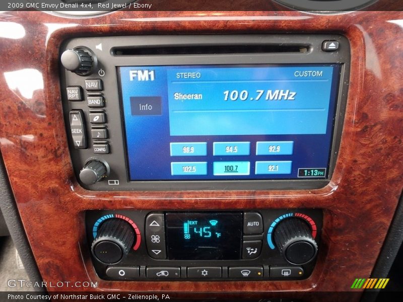 Red Jewel / Ebony 2009 GMC Envoy Denali 4x4