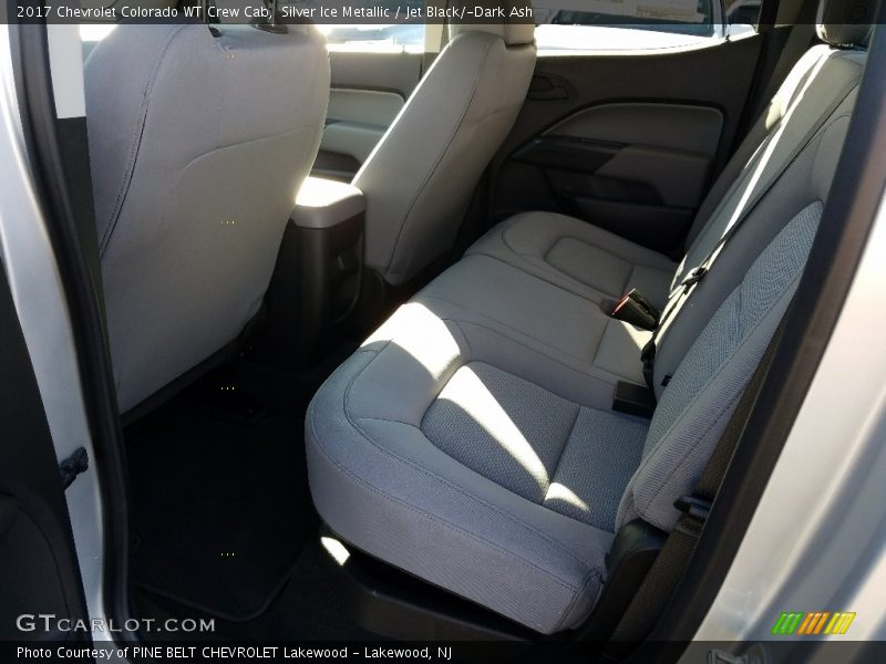 Silver Ice Metallic / Jet Black/­Dark Ash 2017 Chevrolet Colorado WT Crew Cab