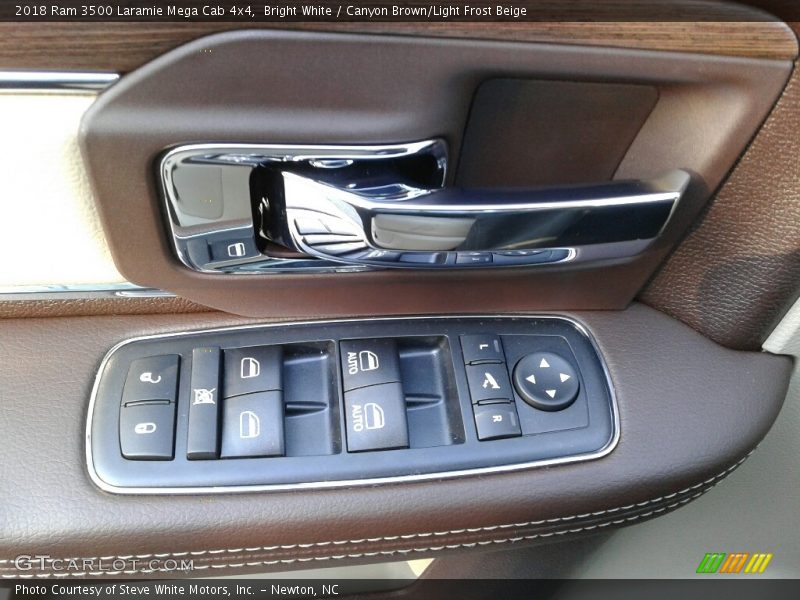Controls of 2018 3500 Laramie Mega Cab 4x4