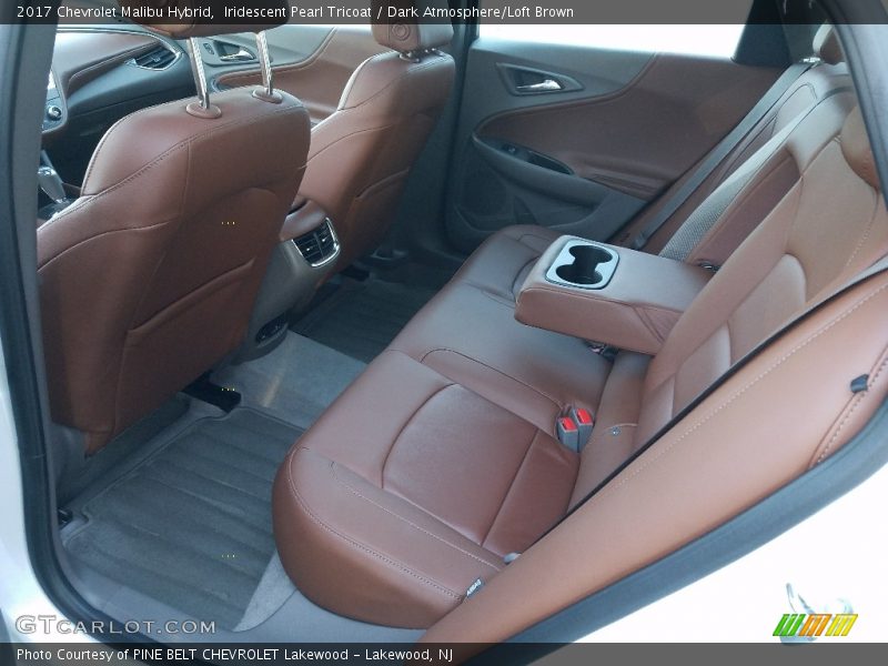 Iridescent Pearl Tricoat / Dark Atmosphere/Loft Brown 2017 Chevrolet Malibu Hybrid