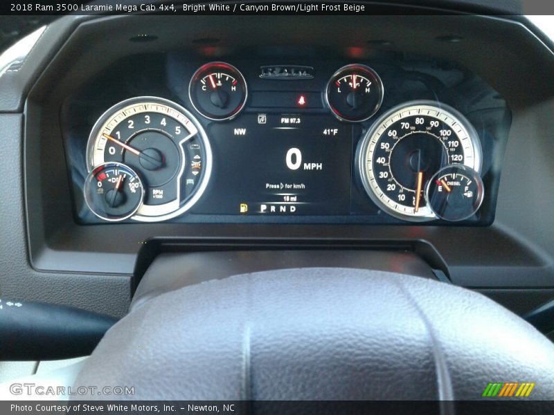  2018 3500 Laramie Mega Cab 4x4 Laramie Mega Cab 4x4 Gauges