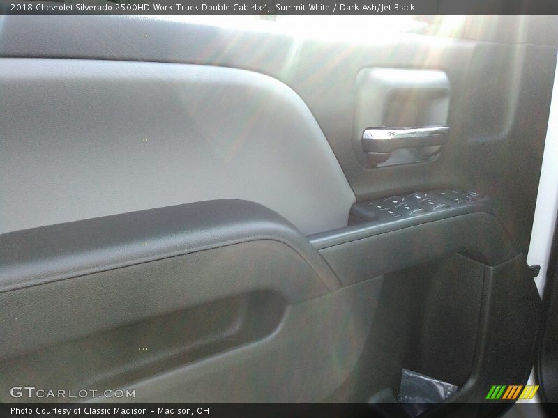 Summit White / Dark Ash/Jet Black 2018 Chevrolet Silverado 2500HD Work Truck Double Cab 4x4