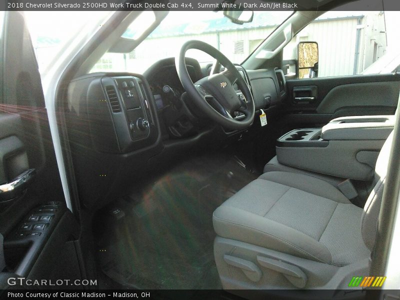 Summit White / Dark Ash/Jet Black 2018 Chevrolet Silverado 2500HD Work Truck Double Cab 4x4