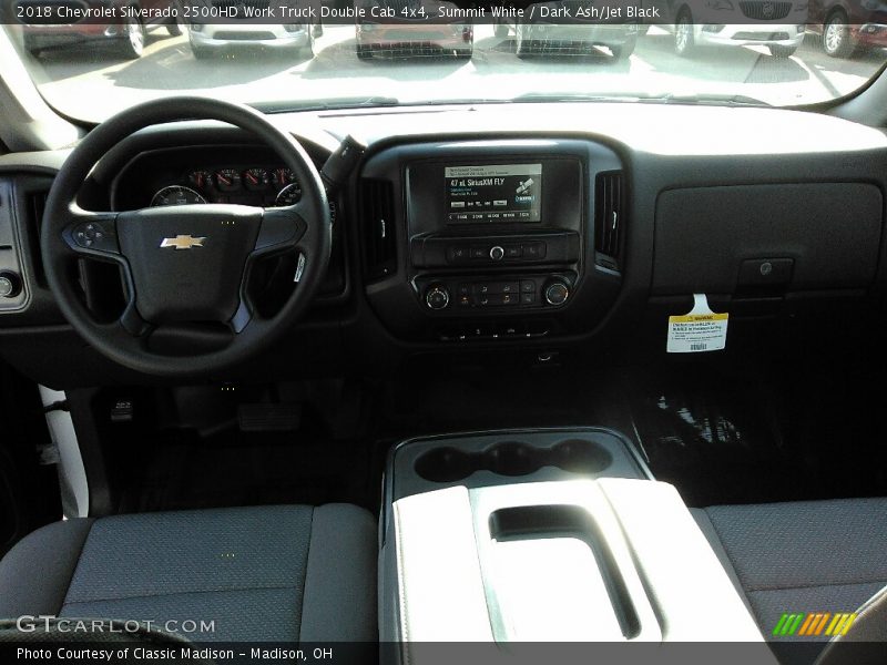 Summit White / Dark Ash/Jet Black 2018 Chevrolet Silverado 2500HD Work Truck Double Cab 4x4