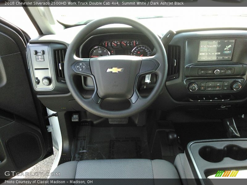 Summit White / Dark Ash/Jet Black 2018 Chevrolet Silverado 2500HD Work Truck Double Cab 4x4