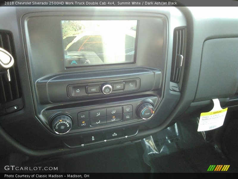 Summit White / Dark Ash/Jet Black 2018 Chevrolet Silverado 2500HD Work Truck Double Cab 4x4