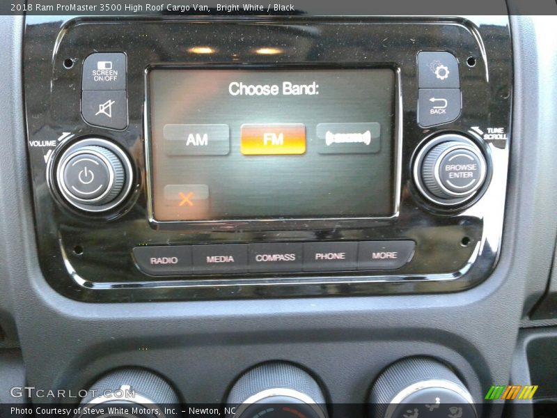 Bright White / Black 2018 Ram ProMaster 3500 High Roof Cargo Van
