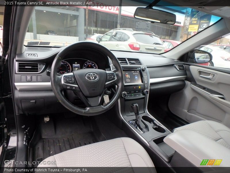  2015 Camry SE Ash Interior