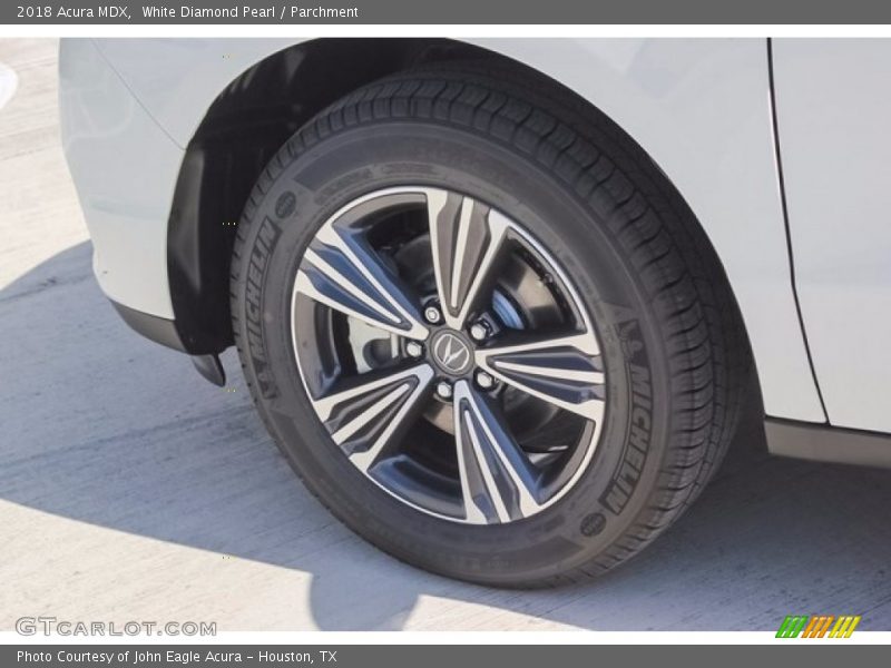 White Diamond Pearl / Parchment 2018 Acura MDX