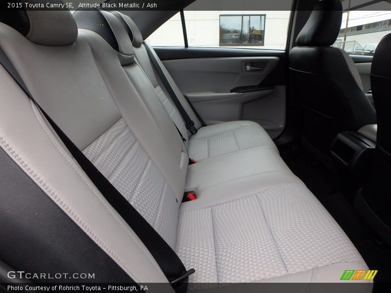 Rear Seat of 2015 Camry SE