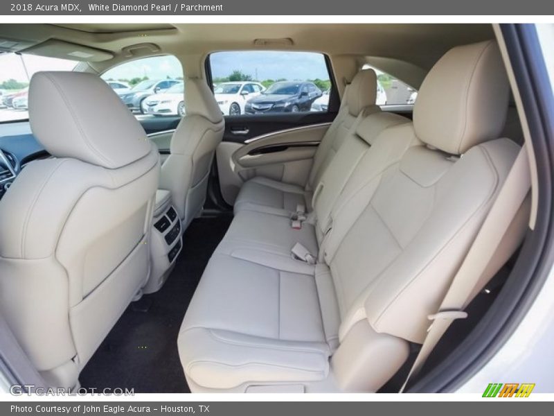 Rear Seat of 2018 MDX 