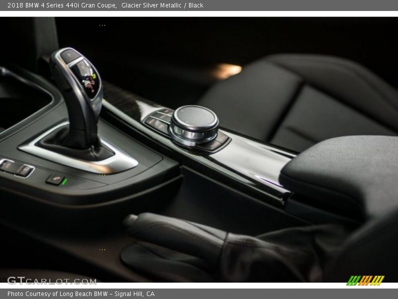Glacier Silver Metallic / Black 2018 BMW 4 Series 440i Gran Coupe