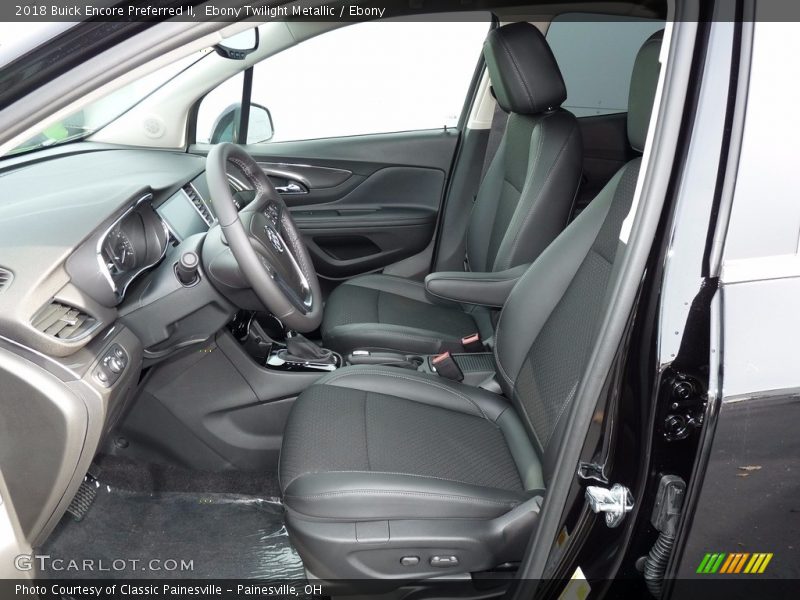 Ebony Twilight Metallic / Ebony 2018 Buick Encore Preferred II