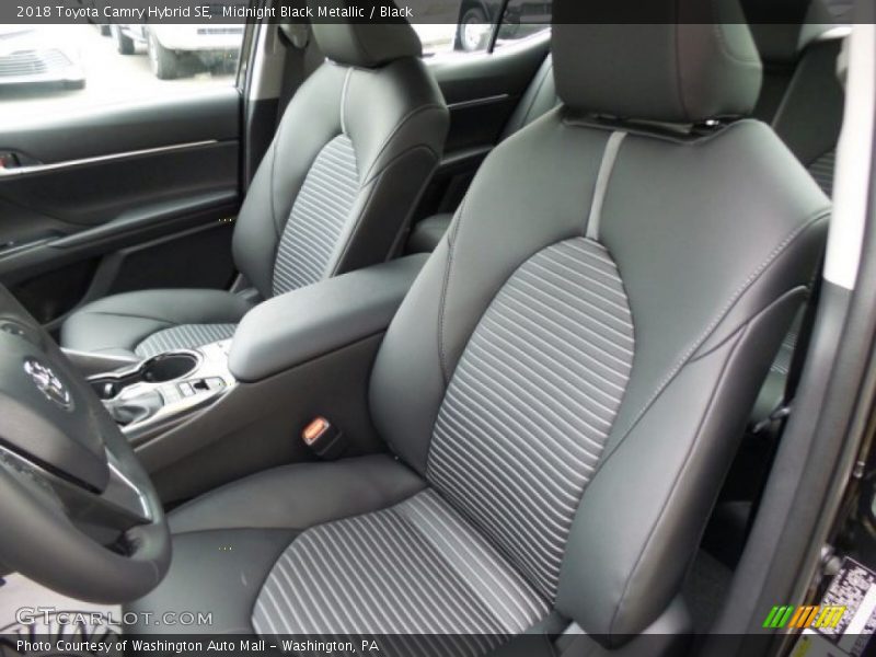 Front Seat of 2018 Camry Hybrid SE